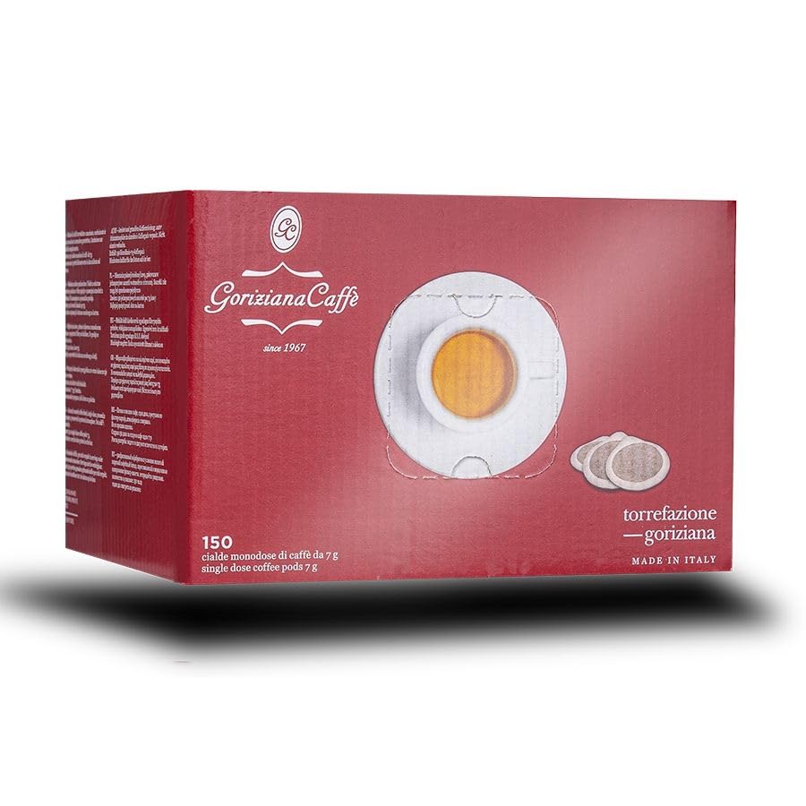 Goriziana Caffe AROMA 44mm ESE System Kaffee Pads 150 Stück a 7 g