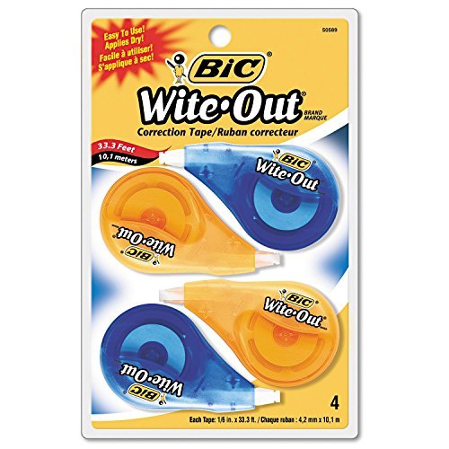 BIC Wite-Out EZ Nastro correttore corretta, Non