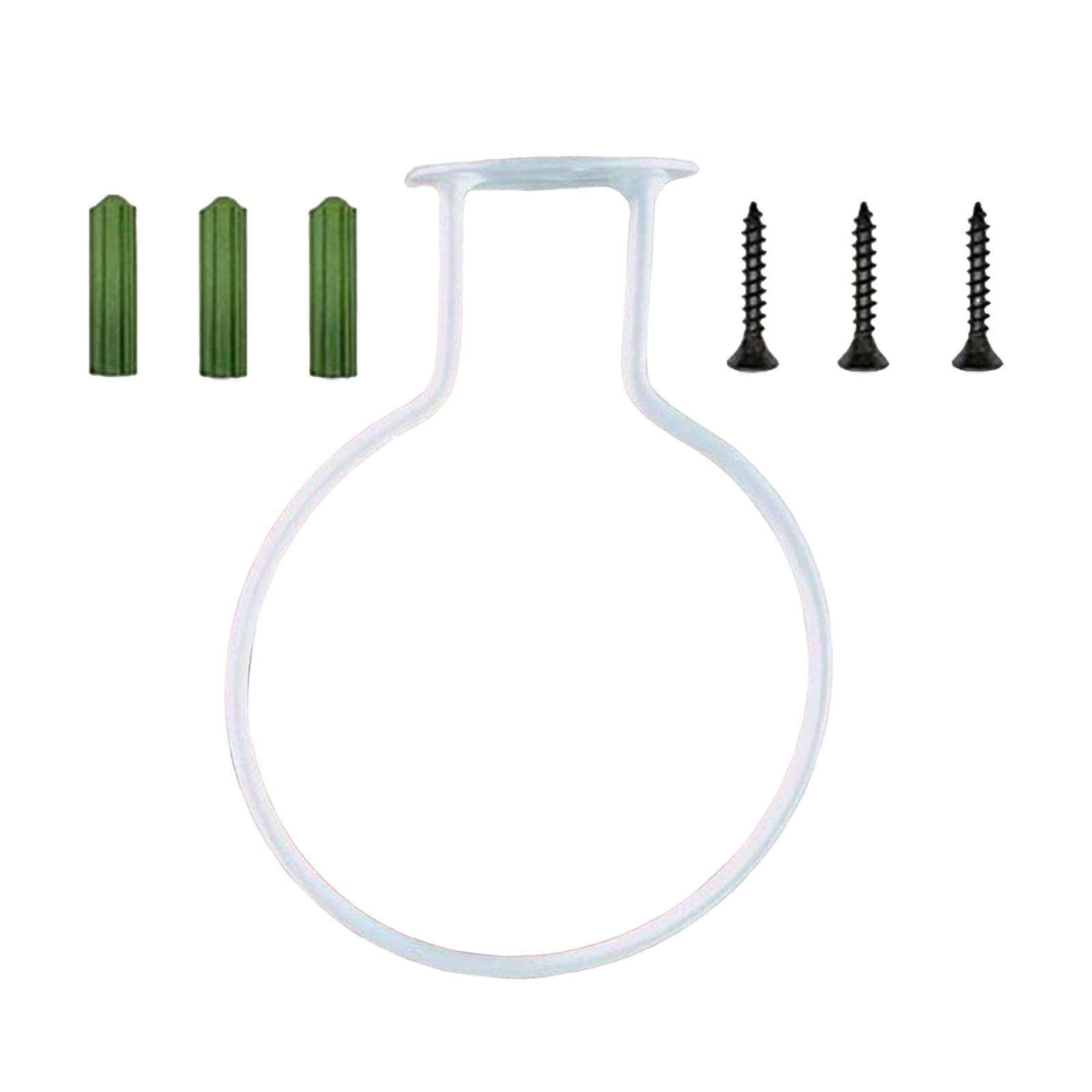 Wall Mount Sports Volleyball Football Balls Storage Holder Sturdy Universal White-image-49