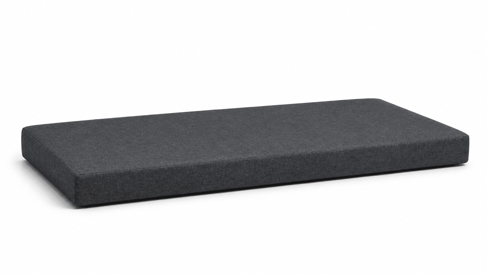 MOTHER LAND Euro Pallet Furniture Cushions Set, Charcoal, Seat 120×80×5cm