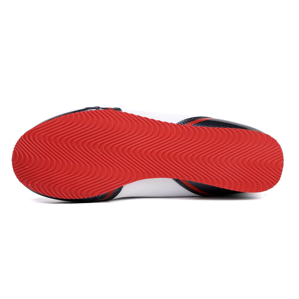 Zapatillas de competición de Alta Top para Boxeo Femenino y Femenino, Entrenadores, Calzado Deportivo Antideslizante, Transpirables y de Moda.