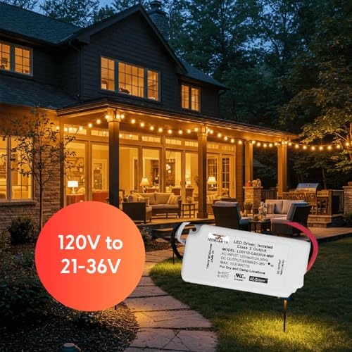 Image of Ironsmith Lighting Products - Constant Current LED Driver Transformer (21-36 Volt | 10.8 Watt | Dimmable)