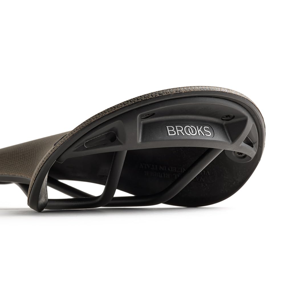 Brooks Unisex Fahrradsattel C17 Cambium, Mud - Grün, 804000