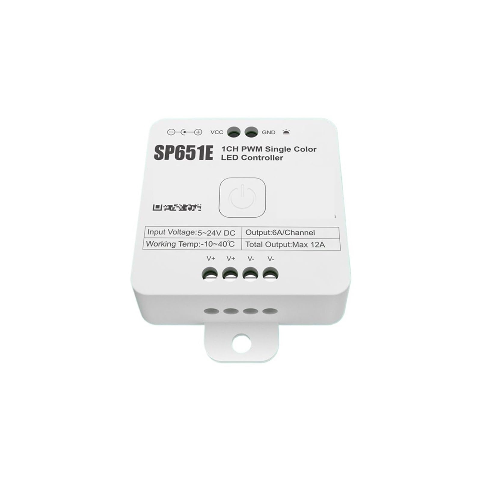 Controlador LED SP651E monocolor resuelve el control de brillo en baja tensión