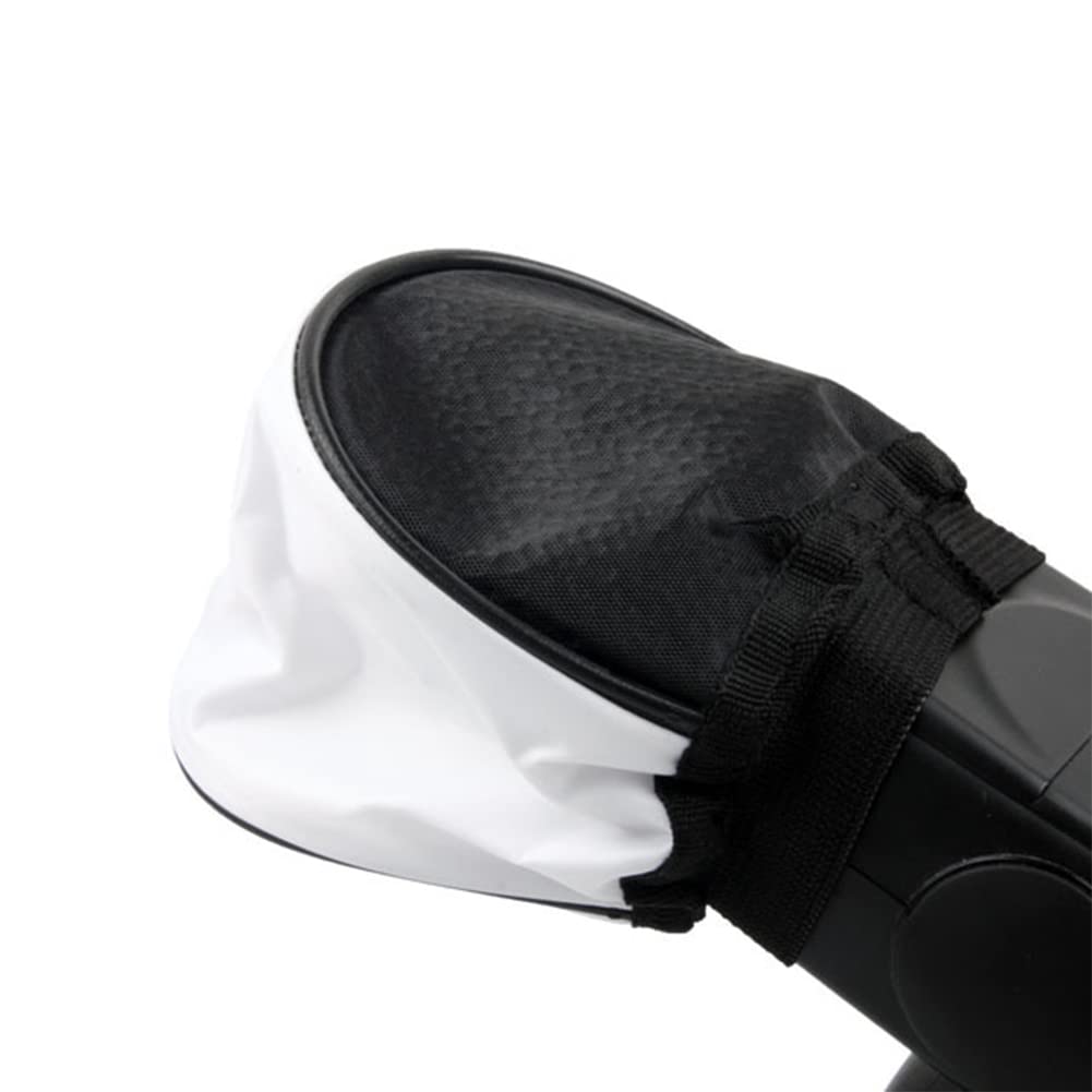 Diffusore Universale In Tessuto Per Flash Compatto,Universale Morbido Mini Bounce Softbox Flash Diffusore Cap,Diffusore Flessibile Flash,Diffusore Universale,2 Pezzi