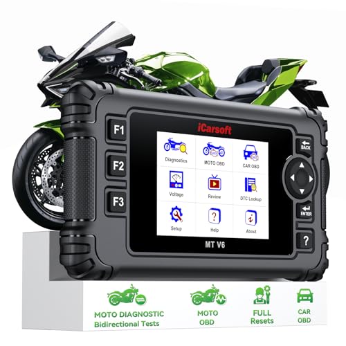 Motorcycle & Car OBD2 Diagnostic Scan Tool