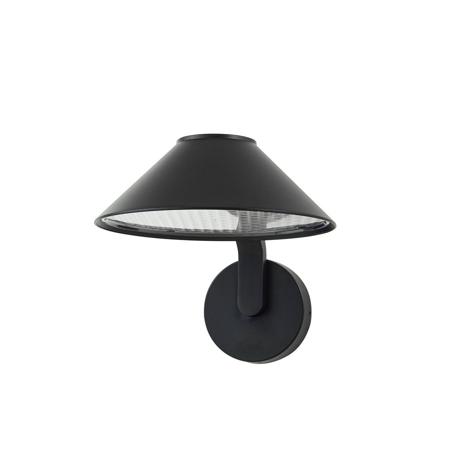 Lindby Applique LED da esterni (Moderno) colore Nero, in Alluminio lampadina inclusa applique lampada outdoor per facciata/parete terrazzo e