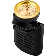 Acoustic Guitar Humidifier with Hygrometer, 2 in 1 Soundhole Humidity Care System, Analog Moisture Monitor, No Battery Sponge Humidification Accessory for Acoustic Classical Guitar Case