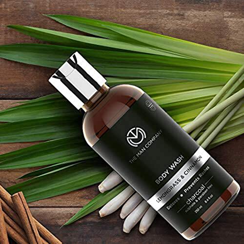 The Man Company Activated Charcoal Body Wash - 250ml | Anti Pollution Body Wash for Deep Pore Cleansing | Removes Dirt & Impurities | Acne Control Shower Gel - Image 4
