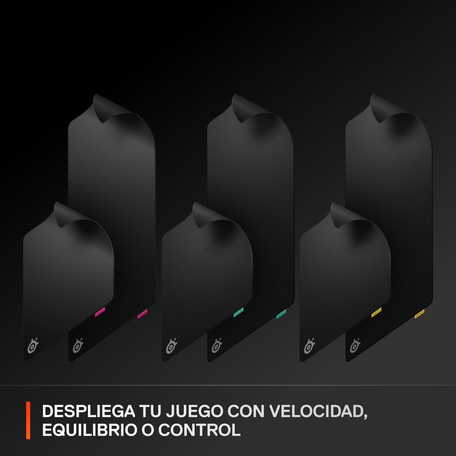 SteelSeries Alfombrilla QcK XL Performance Speed - Densidad y Deslizamiento - Costura Suave - Base de Neopreno - 900x400 mm - FPS/MOBA/RTS/MMO