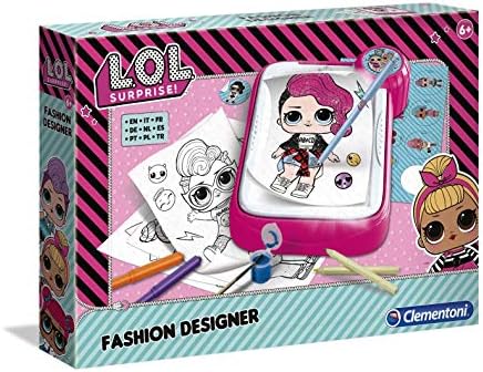 Clementoni LOL- Diseña la Moda, Multicol