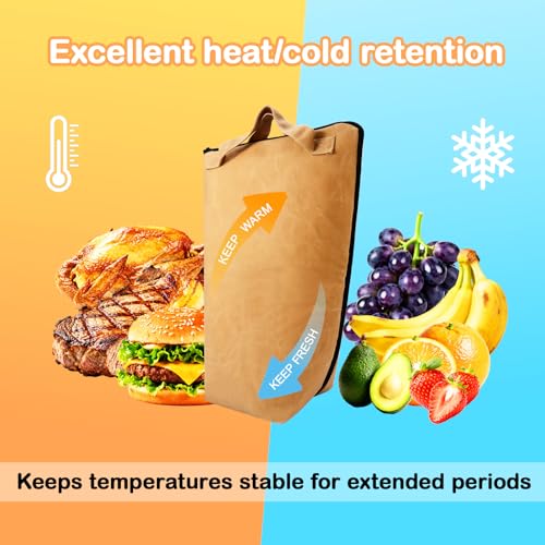 Manta BBQ de 22" para reposar carne, bolsa aislante de lona encerada miniatura 5