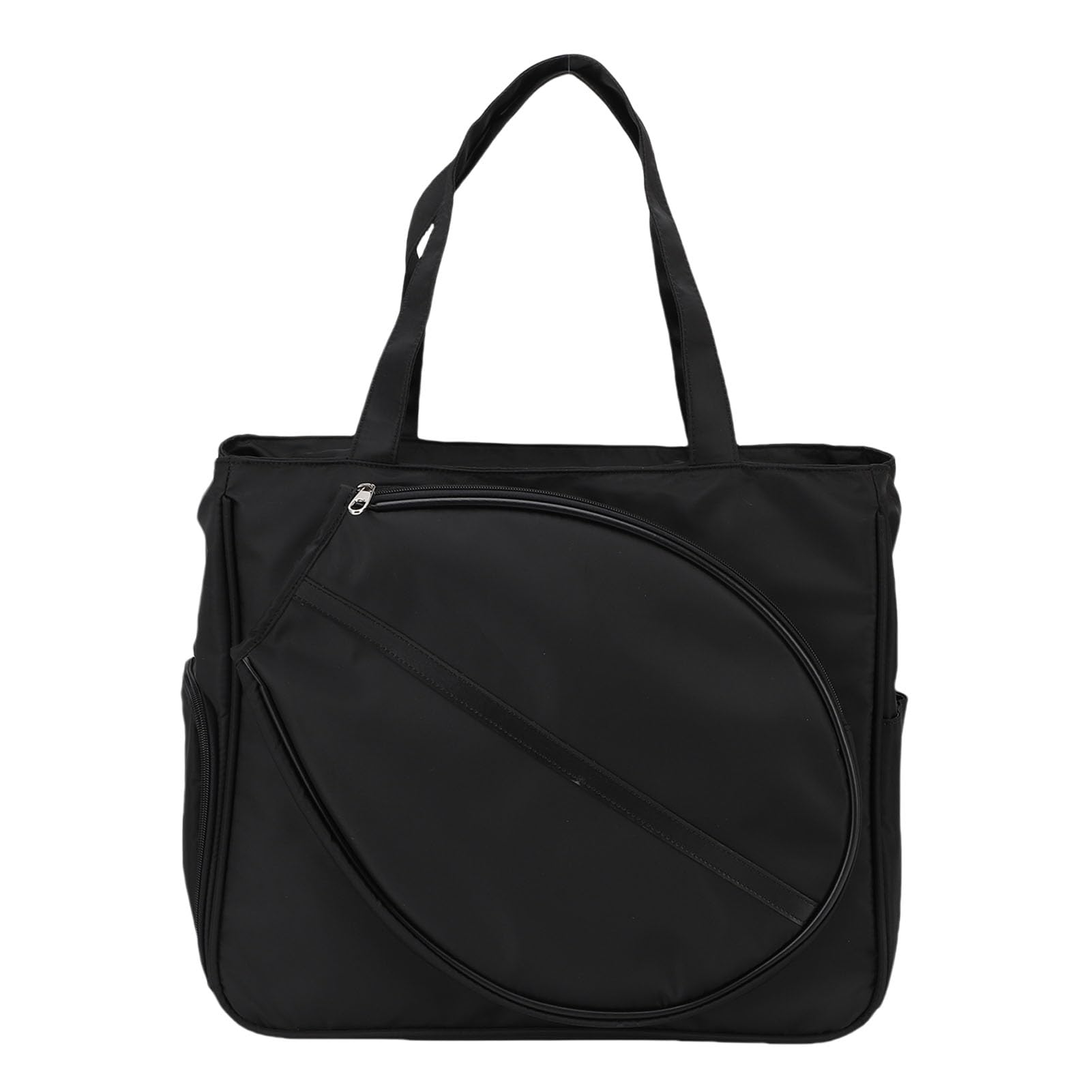 SUNGOOYUE Borsa da Tennis per Uomo Donna, Borsa a Tracolla Sportiva Sportiva a Tracolla per Racchetta da Tennis con Nylon di Grande capacità, per Palestra, Viaggi, Escursionismo,