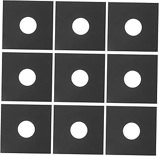 Veemoon 20 Peças Saco De Discos Espanador Casaco Sade Vinil Discos De Vinil Recipiente De Discos De Vinil Protetor De Discos De Vinil Discos De Vinil Discos De Vinil Manga De Cristal