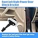 ACROPIX Car Front Left Right Door Check Strap Stopper Limiter Fit for Chevrolet Silverado Fit for GMC Sierra - Pack of 1 Black