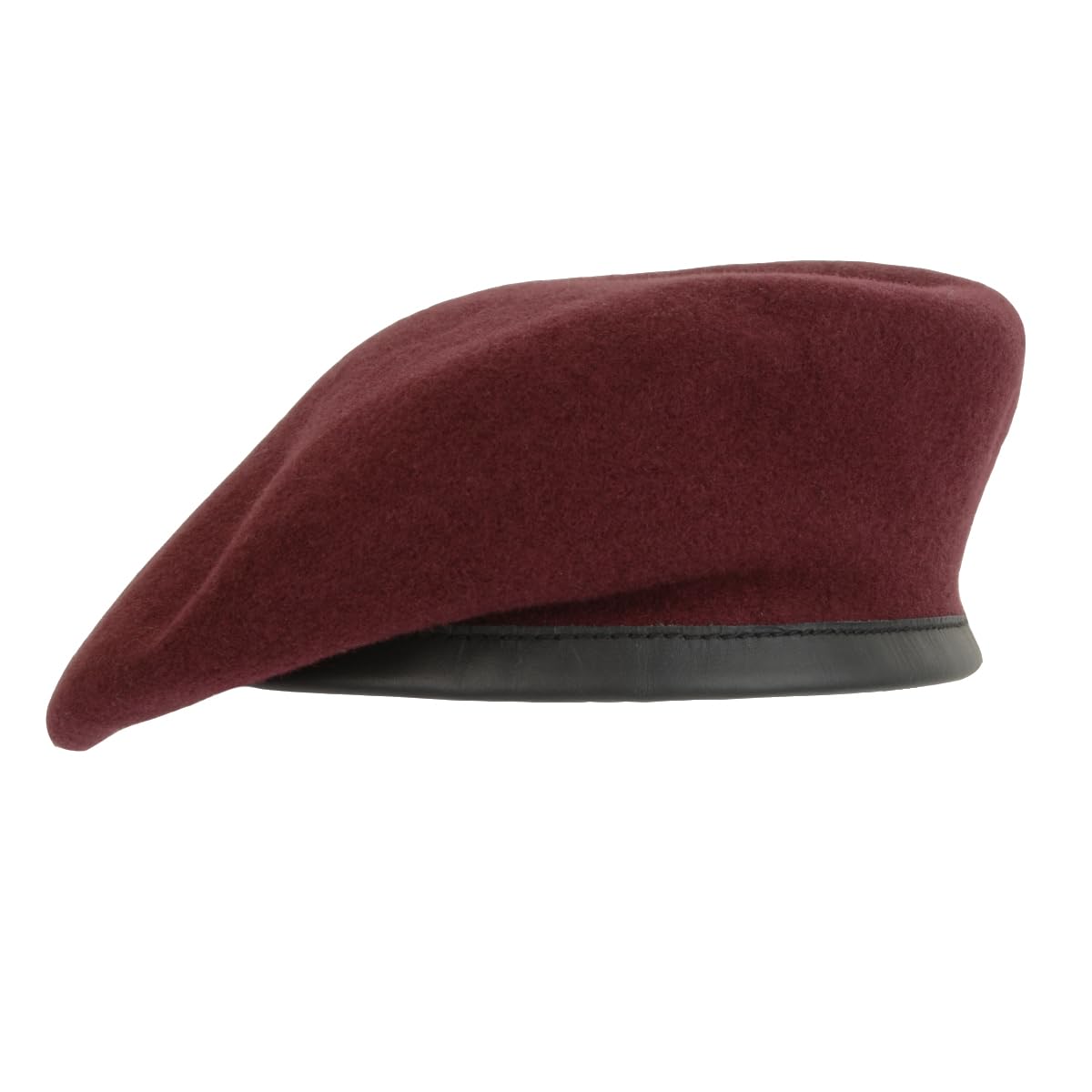 Epic Militaria British WW2 Military Airborne Reenactment Beret - Maroon (as8, Numeric, Numeric_7_and_1_Half)
