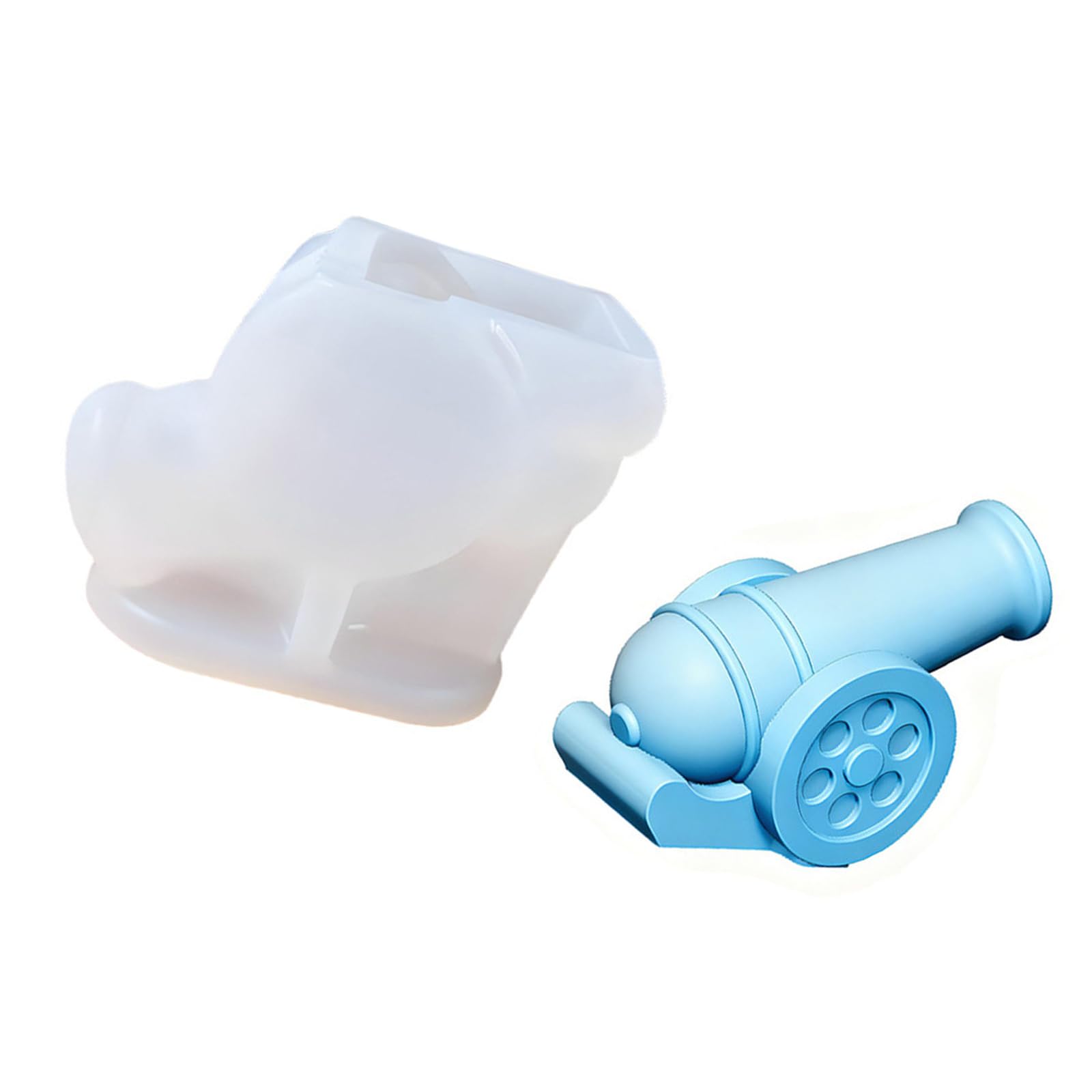 Jazuaiao Mortar Shape Silicone Mold Making Tool for Soap Gypsum Ornament Resin Casting Craft Mold