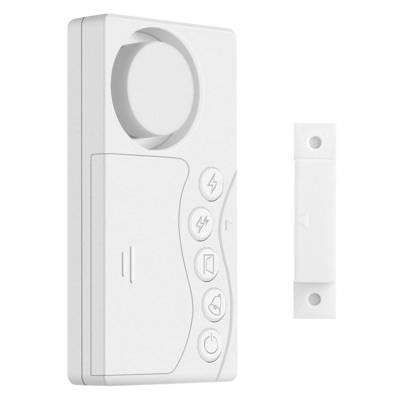 4 alarmas inalámbricas para frigorífico, alarma antirrobo puerta, 4 en 1, alarma inalámbrica para ventana, timbre puerta, detector seguridad para el hogar, alarma puerta abierta