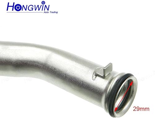 Miniatura 2 de Hongwin Tubo de agua de derivación del refrigerante del motor 25460-23000 para Hyundai Elantra Tucson Tiburon KIA Spectra Sportage Soul 2546023000