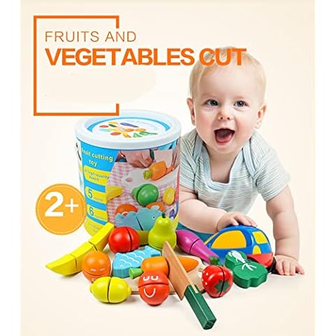 Juego de Comida de Madera TLHWIN Cover