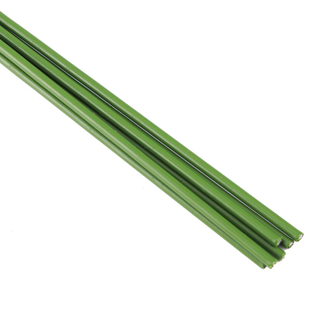 Jenngaoo 12Pcs Cerchio a Tunnel per Serra da Giardino, 120x3.2mm Serra Flessibile Case Supporto per Piante da Fiore Telaio con Rivestimento in plastica Filo di Ferro per Tessuto da Giardino