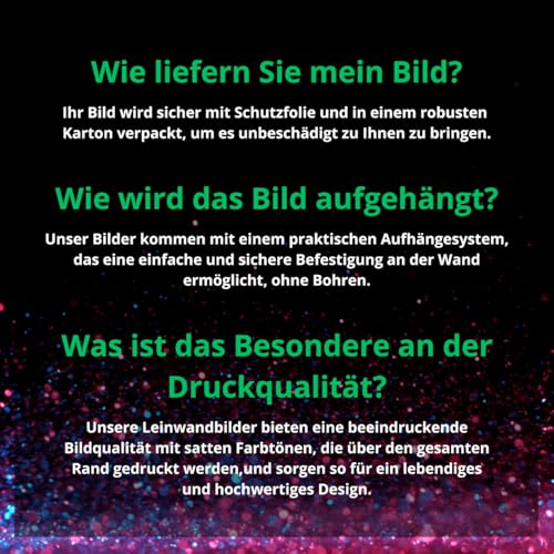 WallArena - Leinwand Bilder - Esel - 40x60 cm Leinwandbilder - Bild auf leinwand - Wandbild XXL groß Wandbilder für Wohnzimmer Schlafzimmer Wohnzimmerbilder Modern kunstdruck - Badezimmer Tiere