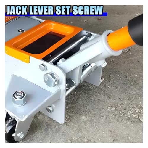 Image of Car Floor Jack Handle Bolts, 3 Ton 4 Ton Horizontal Floor Jacks Pressure Rod Fixed Screw Replacement for Hydraulic Top Handle, Horizontal Car Floor Jacks Tiny Spare Parts (4PCS)