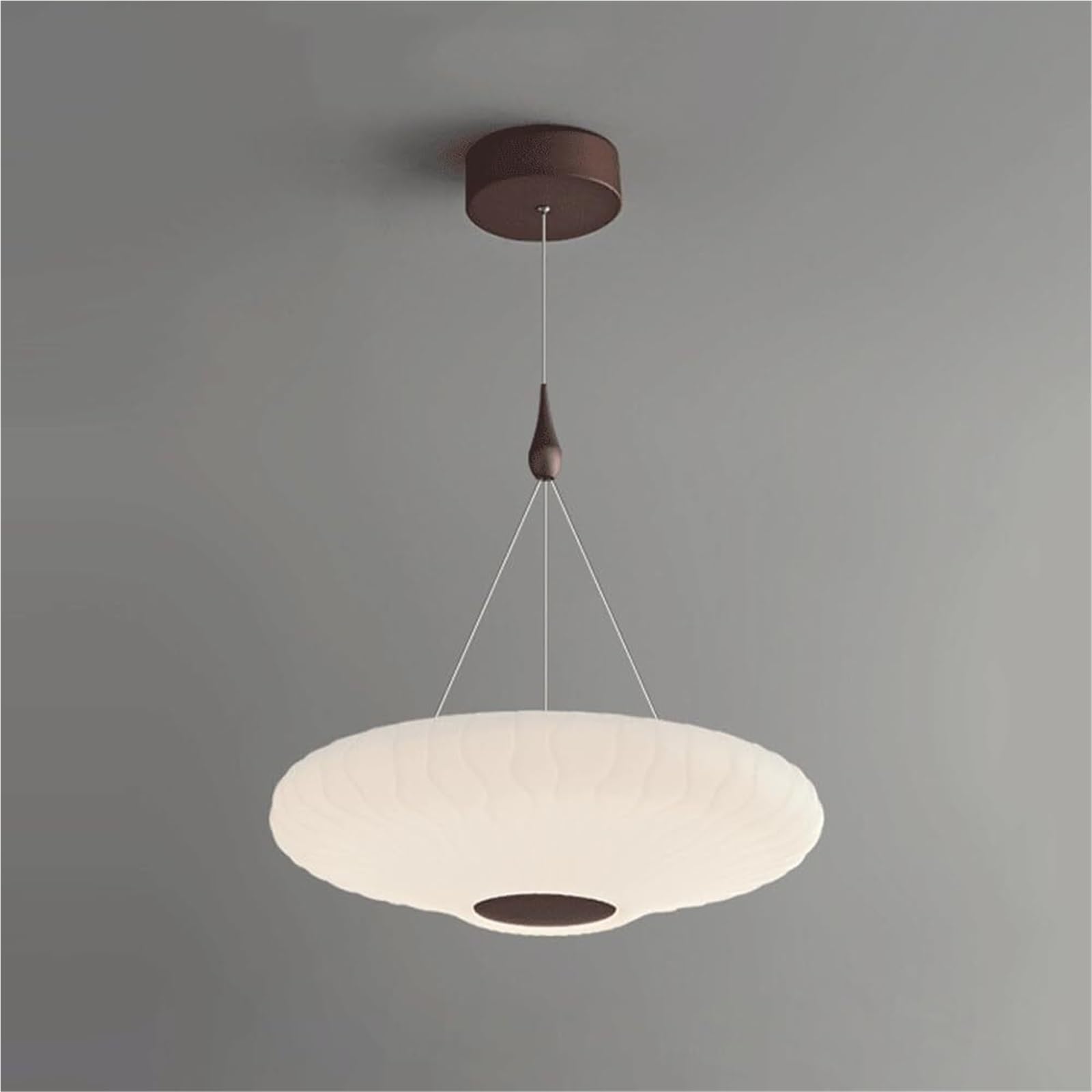 Suspension dimmable blanche avec télécommande pour éclairage bar et cuisine - 8