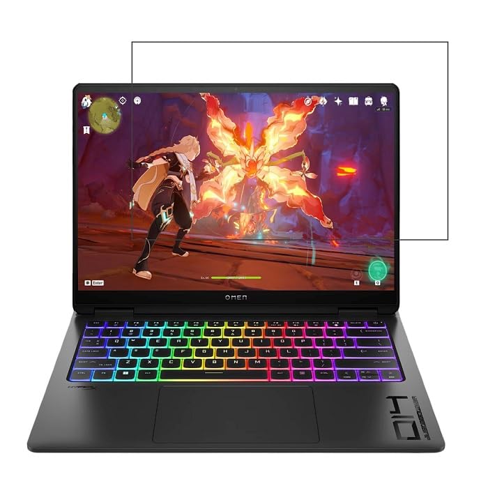 DVTECH® HP OMEN Transcend Gaming Laptop 35.6 cm 14-fb0007TX (14 Inch) laptop Screen protector 9H Flexible Unbreakable Scratch resistance (Flexible Screen Protector) (B0D1CPKQQS) Amazon Price History, Amazon Price Tracker
