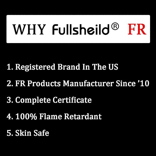 Miniatura 7 de Máscara Facial Pasamontañas FR Resistente a las Llamas Pasamontañas Máscara FR para Hombres Clasificado por Arco NFPA2112 CAT2 Capucha Cubierta para