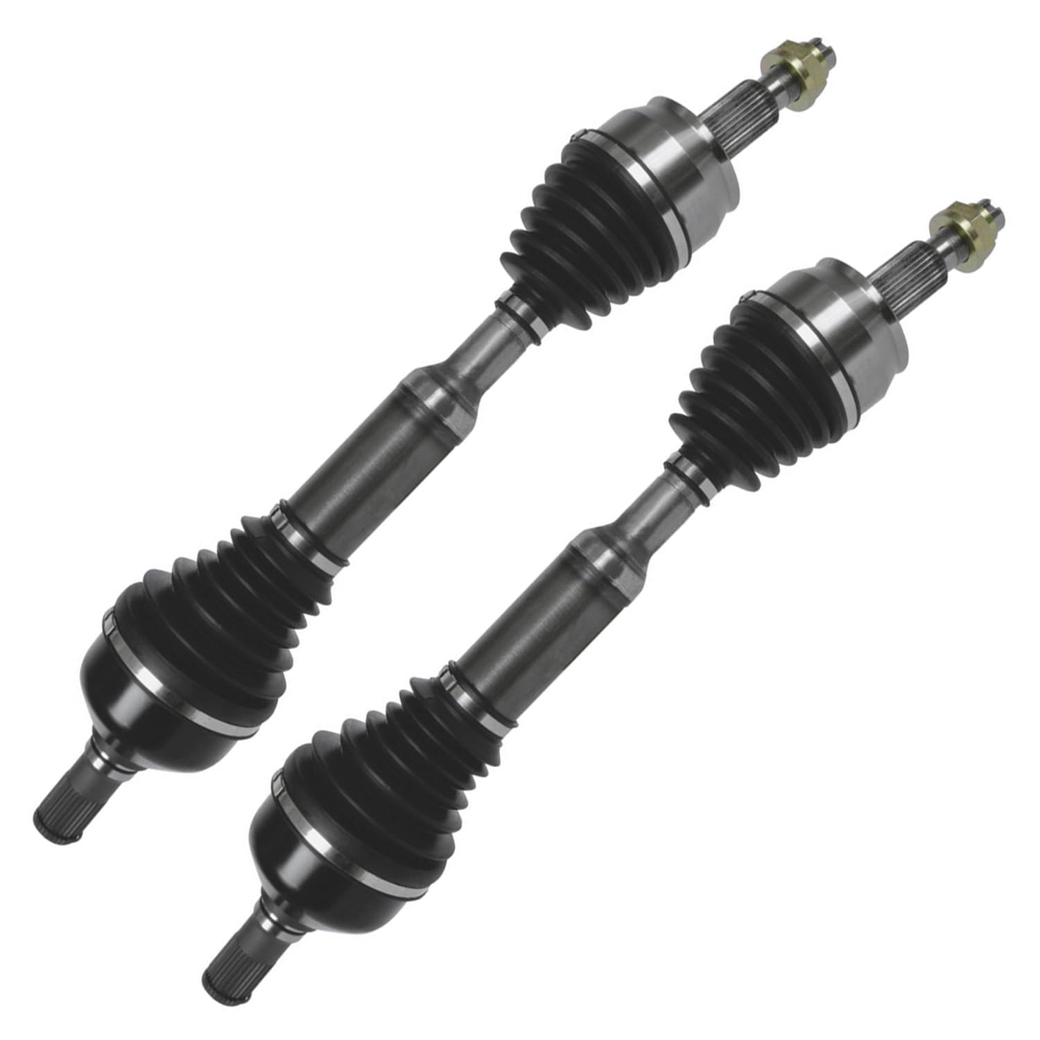 Detroit Axle - AWD/4WD 2pc Front CV Axles for 2014-2018 Jeep Cherokee