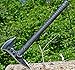 KS-11 Multifunktions Axt - Downrage - Tactical Tomahawk - Kampfaxt - Hawk - Kommando - M48 SWAT - Camping Axt - Beil - Messer - Wikinger - Outdoor - Survival - 40cm lang, schwarz,