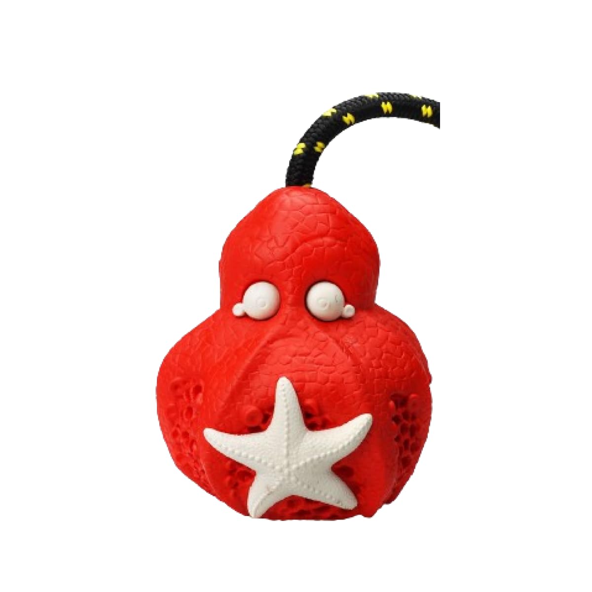 WAGGING MASTER Octopus Dog Toy,100% Natural Rubber Dog Chew Toy,Dog Toys for Large Dogs,Dog Chew Toys for Aggressive Chewers,Indestructible Dog Toys for Aggressive Chewers (Large, Red) (B0D4MQC4D1) Amazon Price History, Amazon Price Tracker