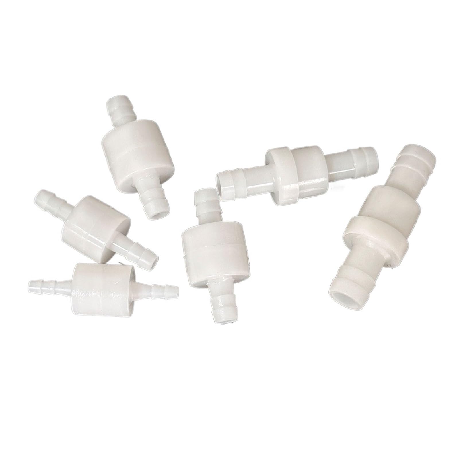 1 válvula de retención de plástico de 1 vía de 4 mm, 6 mm, 8 mm, 10 mm, 12 mm