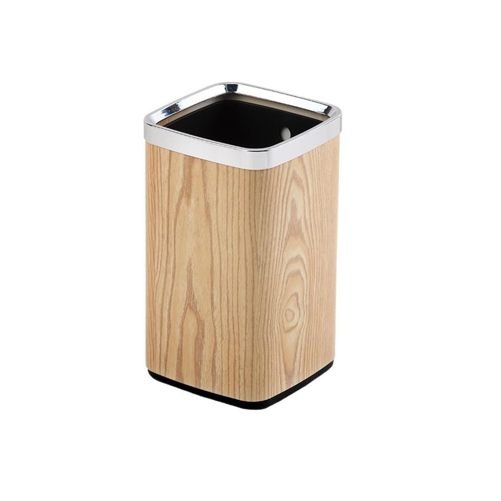 Garbage Bin Open office bathroom trash can(Natural)