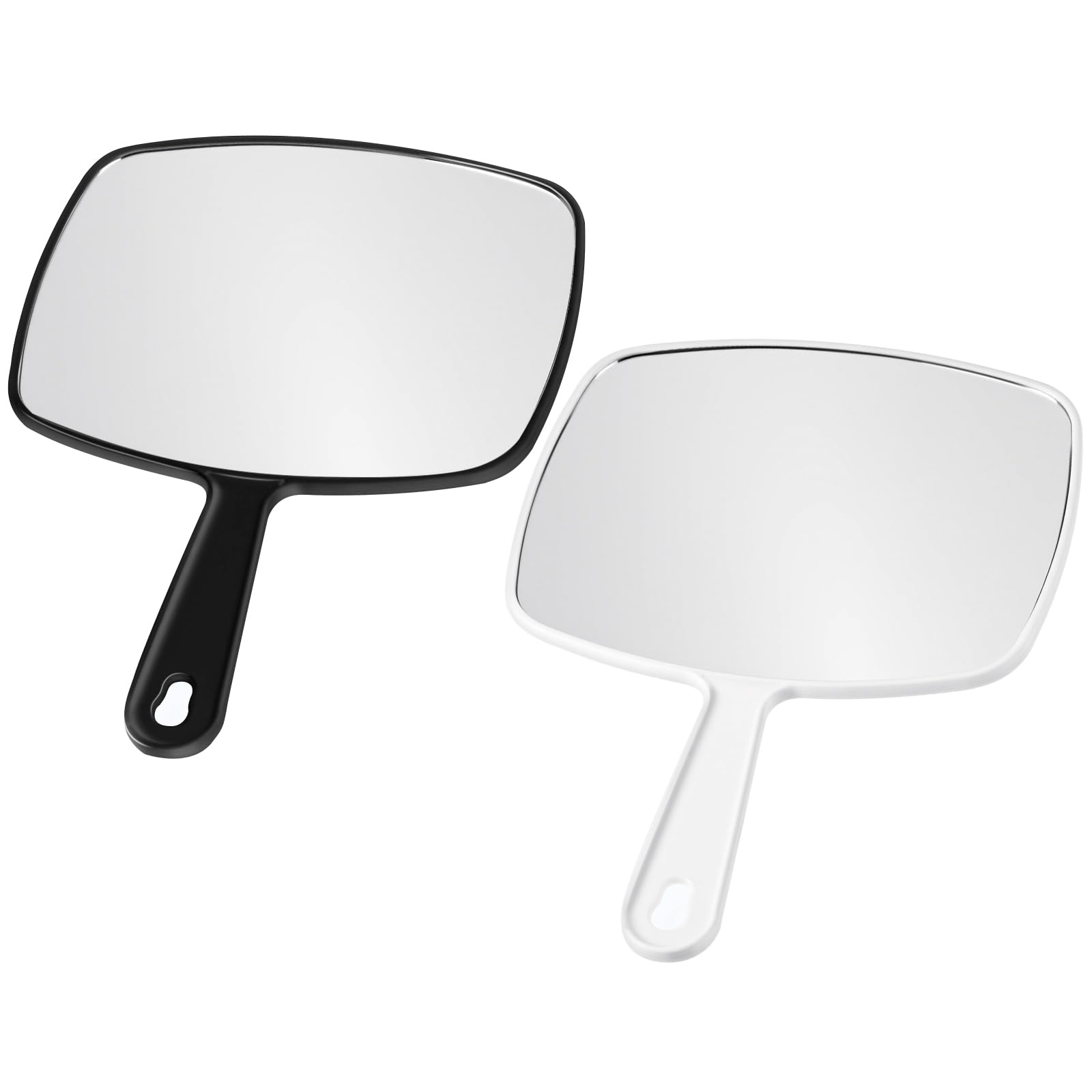 Amazon.com: Chunful 2 Pcs Large Hand Mirror Handheld Mirror with