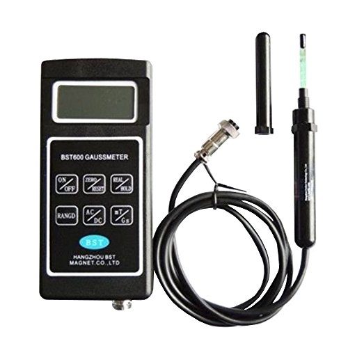 Image of BST-600 Gauss Tesla Meter, AC /DC Magnetic Field Detector for Magnet, Motor & Industrial Testing