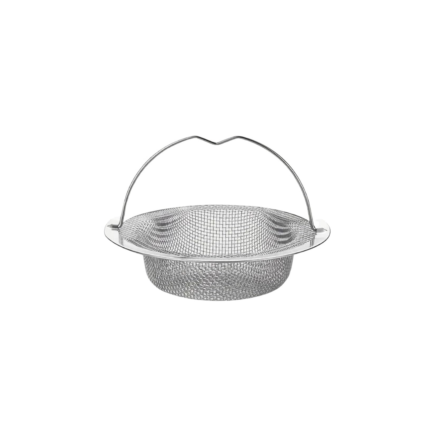 Drain Catcher, Stainless Steel Handle Type Stopper