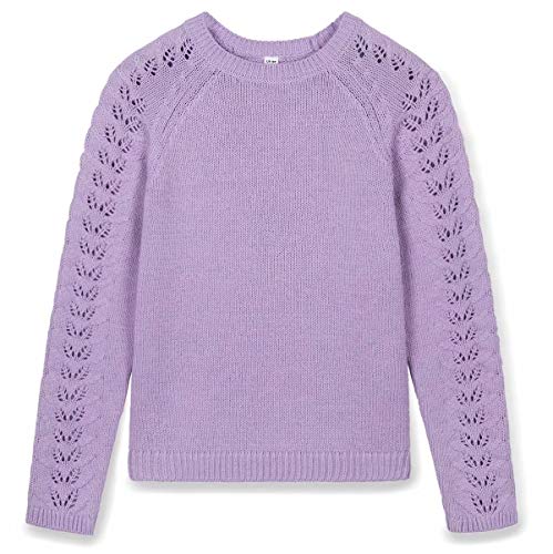 Image of Kid Nation Girls Sweaters for Teen Girls Toddler Girl Crewneck Pullover | Long Sleeve Knit Top for Casual Fall Winter Wear