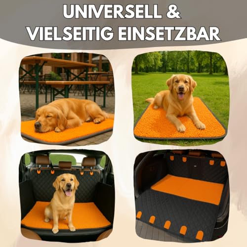 Clever Dreams Ersatz-Schmutzfangmatte für Hundedecke Auto – Abnehmbare Wasser- & Schmutzmatte (Zubehör)