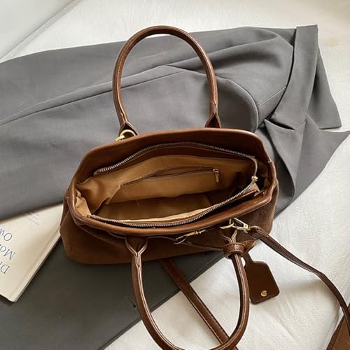 Bolso Tote de gamuza sintética para mujer miniatura 4