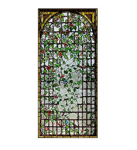 Siunwdiy Film de confidentialité de fenêtre Autocollant Opaque Décoratif Vitrail Film pour Vitre, Auto-Adhésif Film occultant fenetre pour Accueil Chambre Salle De Bains Salon,A,70x120cm(28'x47')