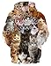 Yasswete Men Women Novelty Graphic Sweatshirts 3D Animal Printed Pullover Tops with Big Pockets Fashion Hooded Hoodies Casual Sports Clothing Out Wear Size Medium