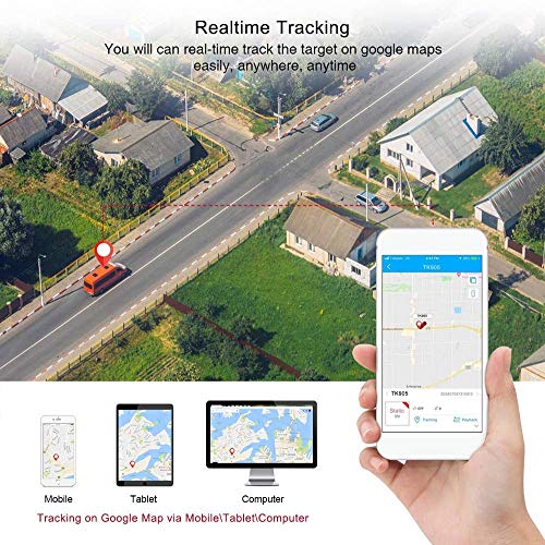 Traqueur GPS de Voiture,Tracker de localisation GPS de Voiture/véhicule/Moto/Camion, traqueur GPS en Temps réel avec… - Image 3