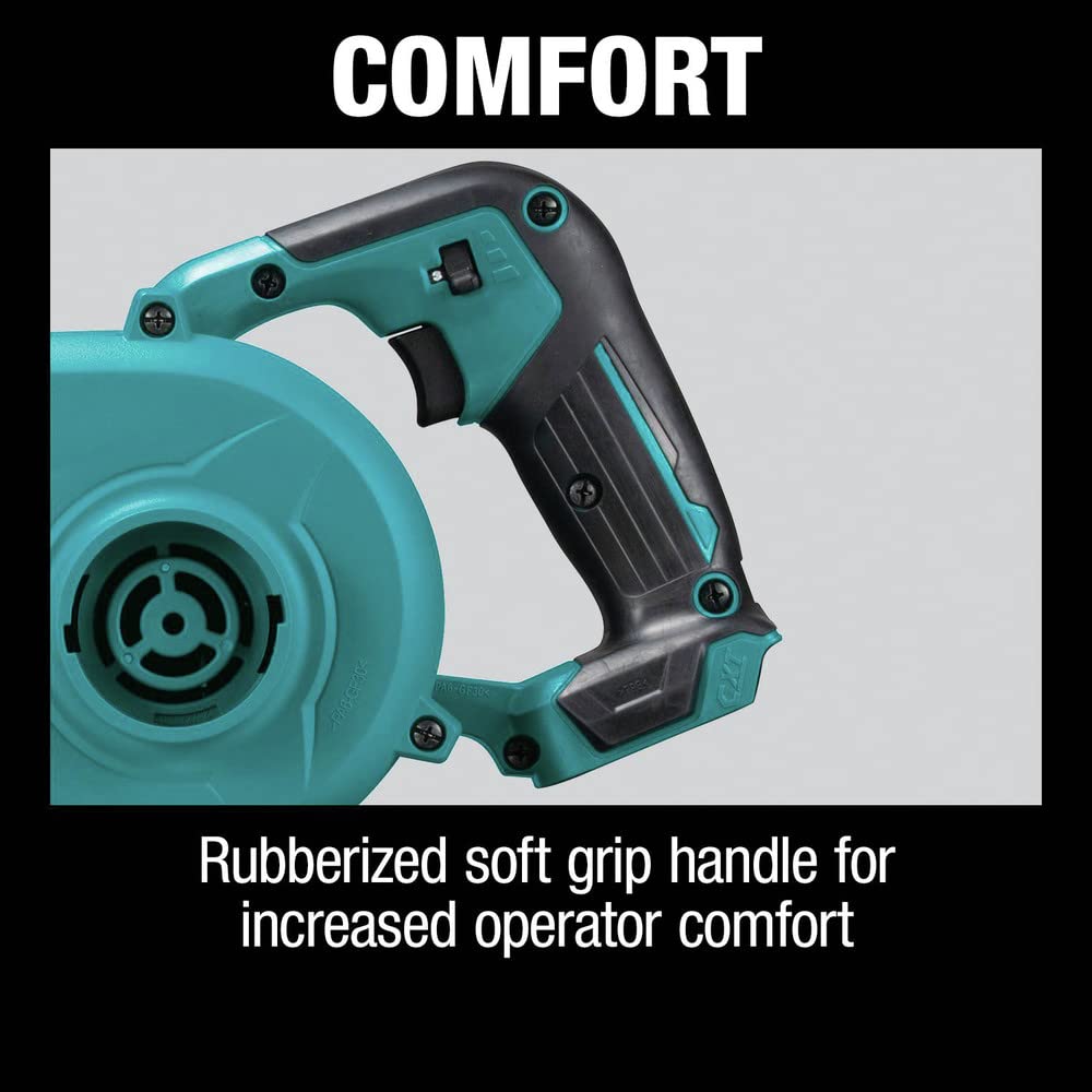 Makita BU01Z - Soffiatore senza fili agli ioni di litio, 12 V max CXT, solo utensile, colore foglia di tè
