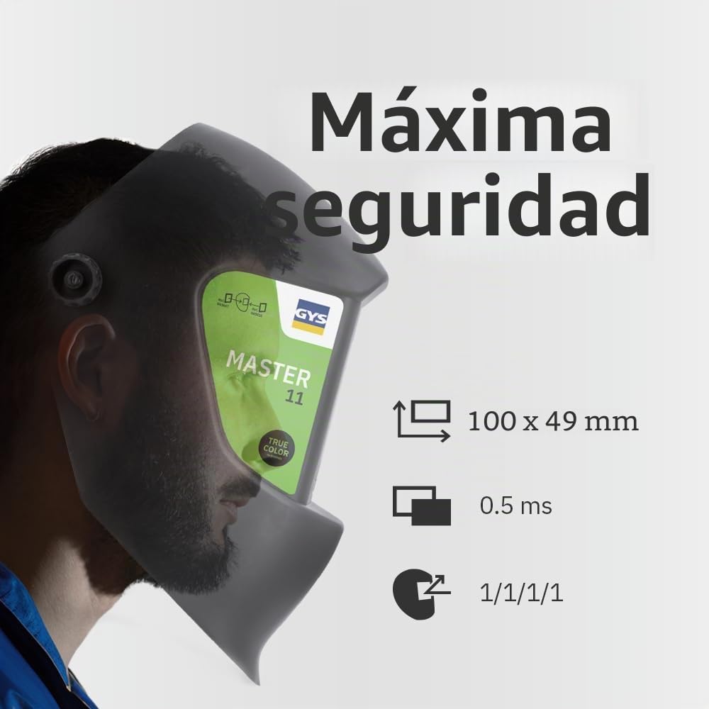GYS - Master LCD 11 - Máscara de seguridad para soldar