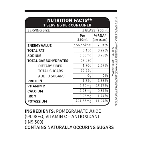 Image of Raw Pressery Juice, Pomegranate, 250ml