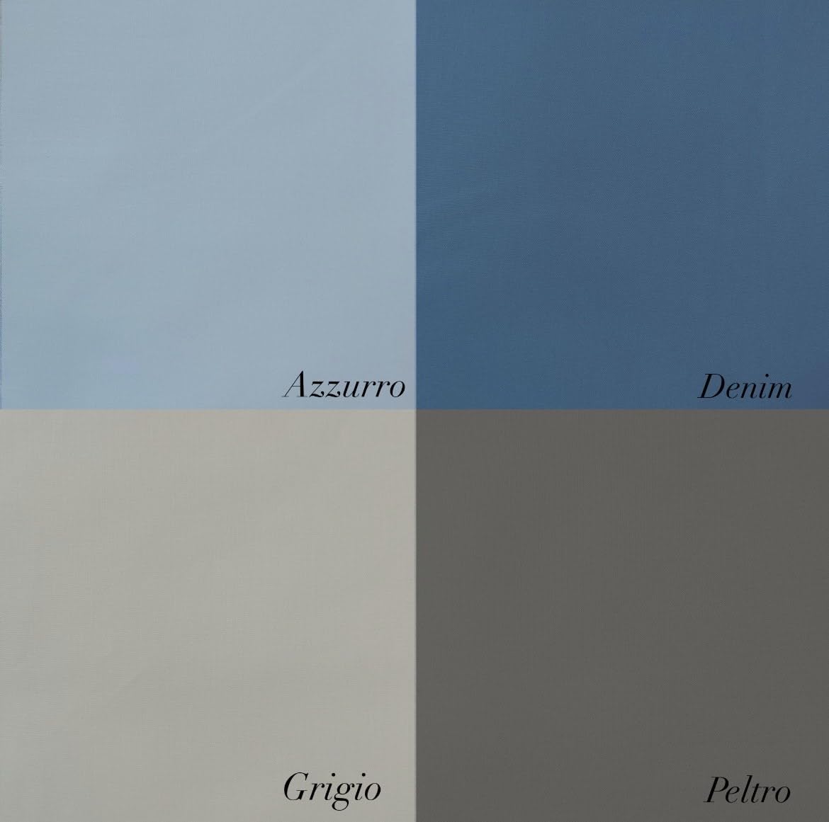 SpazioTessile Lenzuola Sotto con Angoli di Finissimo Puro Cotone Percalle o Federe 3 Volà (Singolo x 80x190, Azzurro)