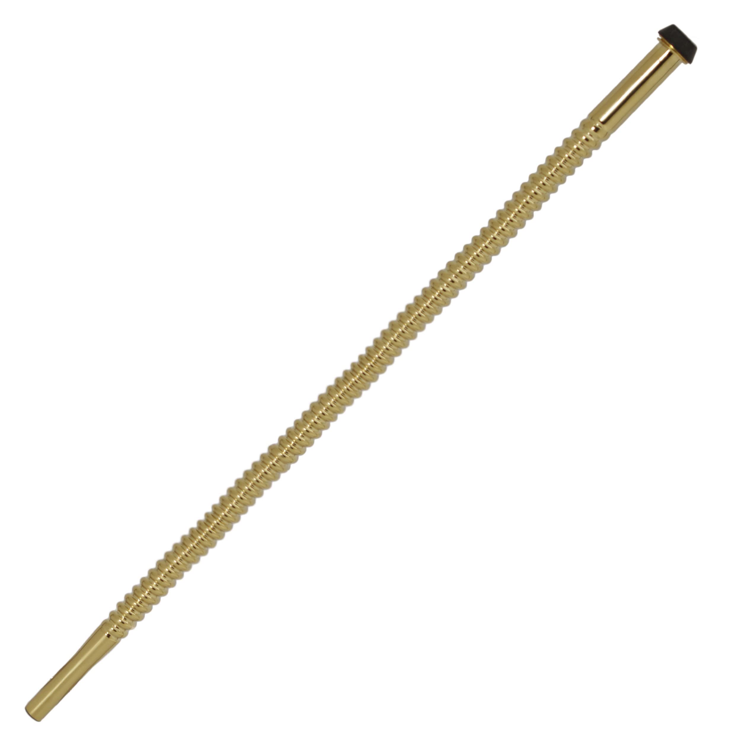 Westbrass D105K15-01 Kit de suministro corrugado de 5/20.3 cm 3/20.3 cm OD x 38.1 cm, latón pulido