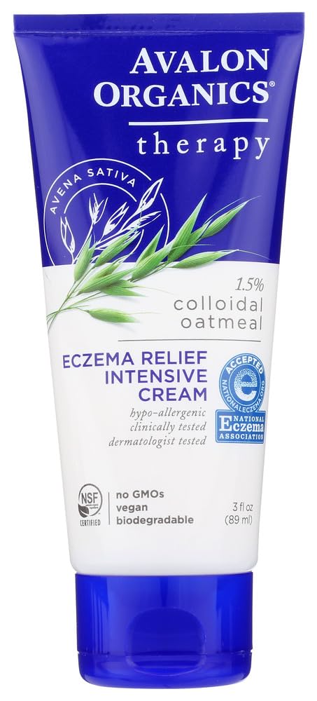 Avalon OrganicsTherapy Eczema Relief Intensive Cream, 3 Oz